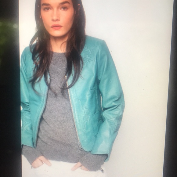 ZADIG & VOLTAIRE  Vencia PATCH Size L Jacket - Picture 2 of 12